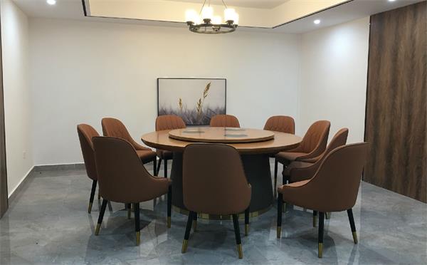 酒店餐饮包间桌椅厂家8分钟告诉你今年流行的新中式包间桌椅