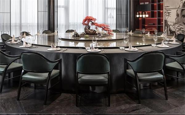 酒店餐饮包间桌椅厂家8分钟告诉你今年流行的新中式包间桌椅